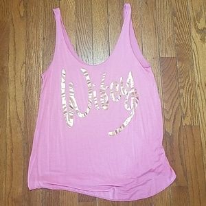 Pink wifey tank